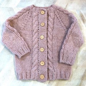 Handmade wool sweater